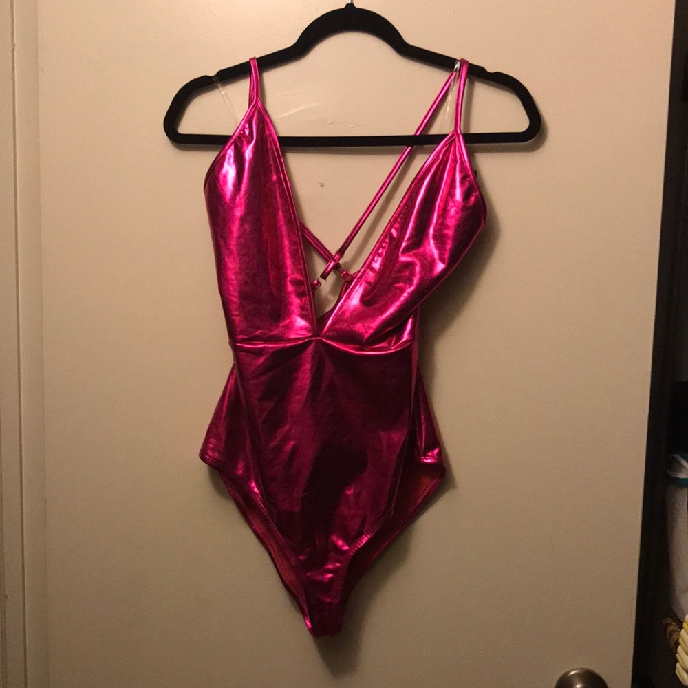 Brand New HOT PINK BATHING SUIT